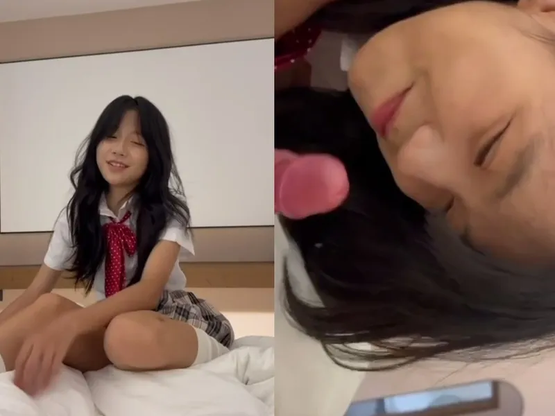 Em loli dễ thương mút thằng nhỏ biến em thành con em đào nứng lồn p1
